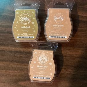 Scents bars for warming candle holder